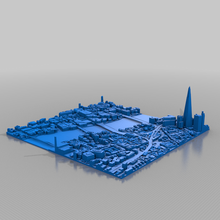 accucities map collection london bristol cardiff dublin architecture buildings structures 3d print model - Mito3D