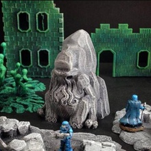 accursed idol 15mm scale game 3d print model - Mito3D