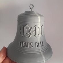 acdc bell music various rock campaign bands heavymetal australia angus 3d print model - Mito3D