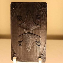 ace spades game games playing cards 3d print model - Mito3D