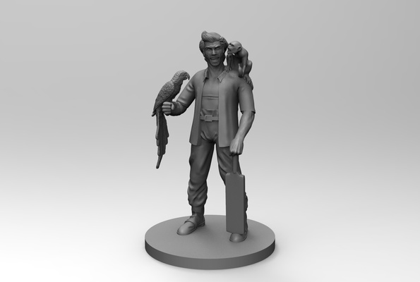 asso ventura gioco zombidi arte giocattolo miniatura giochi guerra serie grande scoppio teoria fantasia medievale cavaliere 3d print model - Mito3D