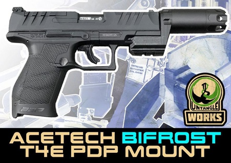 acetech bifrost 43cal umarex t4e Walter pdp compacto 4 trazador montar paintball magfed 3d print model - Mito3D