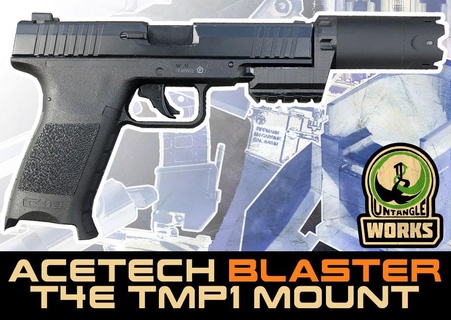 acetech Blaster 43cal umarex t4e tpm1 Tracer montieren Paintball magfed 3d print model - Mito3D