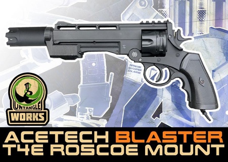 acetech blaster 50cal sciopero roscoe Tracciante montare paintball magfed 3d print model - Mito3D