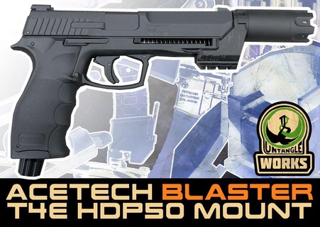 acetech Blaster 50cal umarex t4e hdp50 Tracer montieren Paintball magfed 3d print model - Mito3D