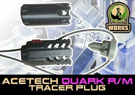 acetech quark-r quark-m case tracer plug paintball actech quark r barrel 68cal airsoft 3d print model - Mito3D