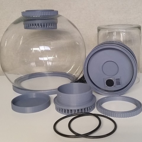 acetone vapor chamber strumento Stampante 3d accessori bagno di vapore a che liscio abs 3D print model - Mito3D