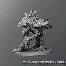 achaierai game dnd dungeons dragons tabletop toy 3d print model - Mito3D