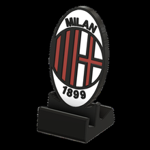 acm milan standphone gadget soccer inter napoli juventus decoration apple iphone samsung huawei tablet upcrid house office easy print 3d print model - Mito3D