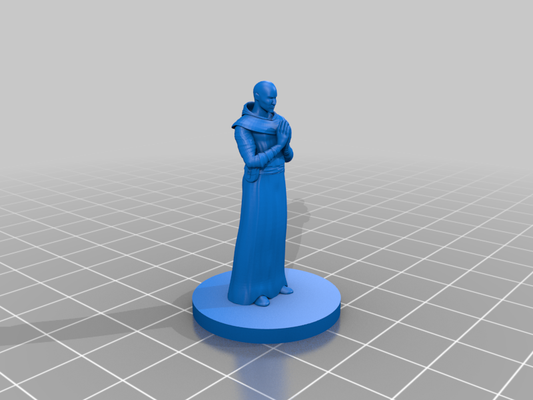 acolyte male 3d printing 3d print model - Mito3D