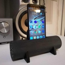 acoustic amplifier cell phone gadget speaker sound music mp3 3d print model - Mito3D