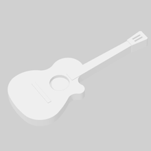 chitarra acustica vari acustico musica 3d print model - Mito3D