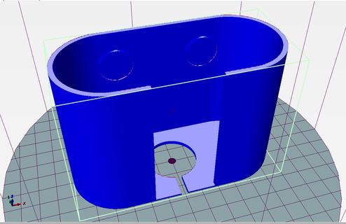 Aquasil 2 15 encher suporte 3d print model - Mito3D