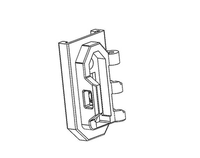 acr stok mevcut adaptör yara izi gelball Lazer Yüklemek jinming10 airsoft aeg mk16 mk17 3d print model - Mito3D