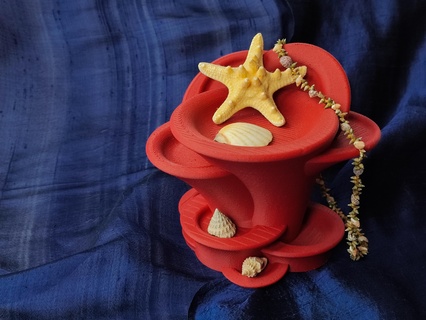 acropora palmeado accesorio coral colección accesorios decoración hogar apoyo collares esposas anillos 3d print model - Mito3D