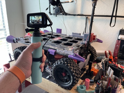 action cam charging handle gopro camera ftmog insta360 ulanzi anker 3d print model - Mito3D