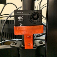 action camera magnet mount gadget webcam 3d print model - Mito3D