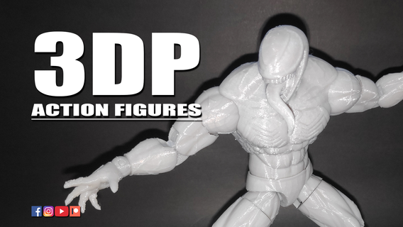 acción figura veneno 3dp cifras 3d impresión juguete juguetes pasatiempo aficiones 3d print model - Mito3D