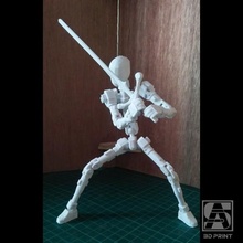 action figure frame ver01 articulated ball joint toy 3d print model - Mito3D