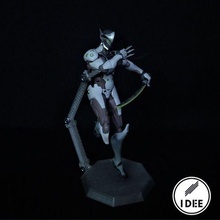 azione figura In piedi base figma compatibile gadget supporto soporte overwatch semplice anime meraviglia dc supereroi 3d print model - Mito3D