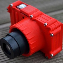action, capot de protection pour canon sx230 hs outil boîtier la caméra couvercle couverture 3d print model - Mito3D