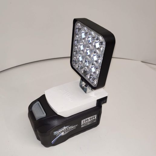 activ enegy work lamp tool aldi energy led light flashlight torch 3D print model - Mito3D