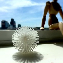 acupuncture stress ball sea urchin game 3d print model - Mito3D