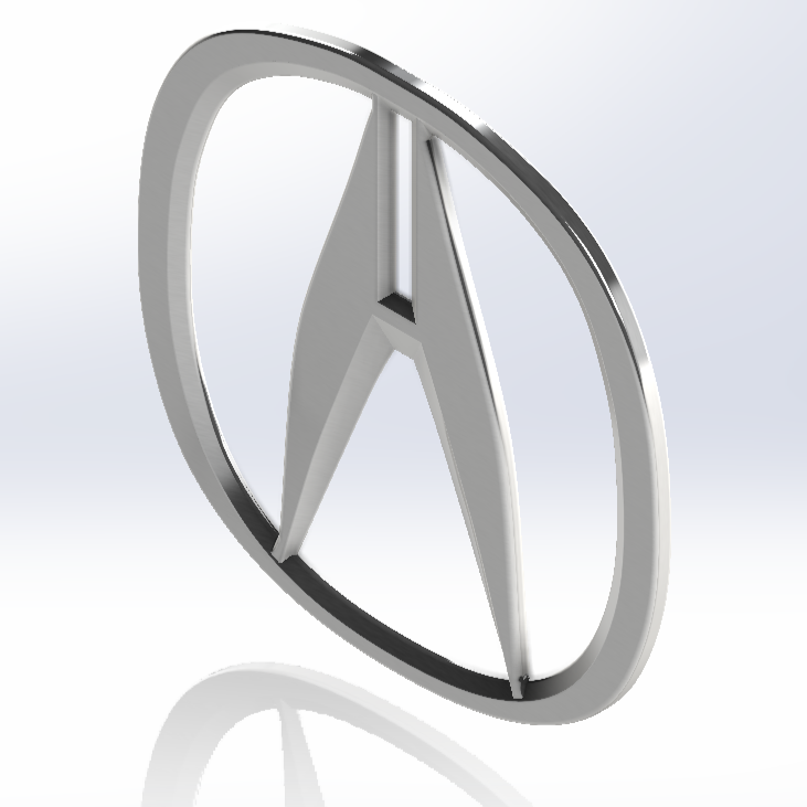 acura logo car cars symbol ferrari lamborghini chevrolet jaguar opel lexus nissan ford tesla infinity jeep scoda volvo 3D print model - Mito3D