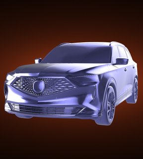 Acura mdx otomobil araba araç ralli yarış Spor Dalları derbi turbo üst hız 3d print model - Mito3D