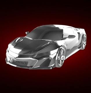 acura nsx casa 2022 bólido automóvel carro veículo comício raça Esportes derby Super gt 3d print model - Mito3D