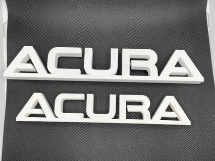 Acura pop up Anzeige Automobil Zubehör 3d print model - Mito3D