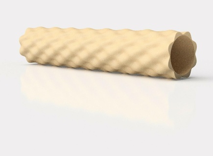 acustico parete struttura rullo polimero argilla orecchini taglierina 3d print model - Mito3D