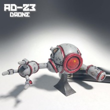 ad23 drone gioco pillowzoid studios warpentak pezzi scifi robot 3d print model - Mito3D