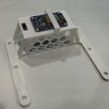 adafruit huzzah esp8266 breakout board holder finbox tool_holders_boxes 3d print model - Mito3D