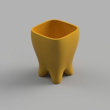 adam glass home lens teeth 3d print model - Mito3D
