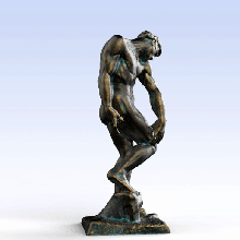 Adam musée Rodin Paris 3d print model - Mito3D