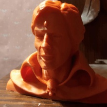 adam warlock busto arte 3d print model - Mito3D