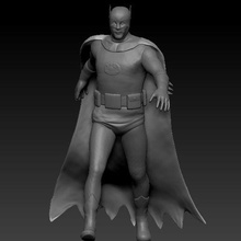 adam west batman 3d print model - Mito3D