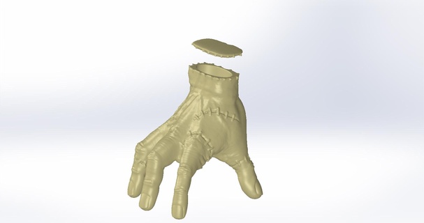 Adams matt Finger Box verbreitet Hand verschiedene verrückt Merlin Mittwoch Ding 3d print model - Mito3D