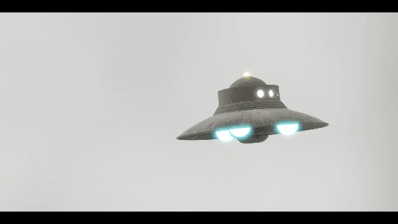 adamski-type ufo sky mystery saucer heavens clouds bird plane object 3d print model - Mito3D