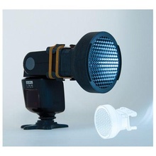 adaptable flash grid cameras gadget photograhy stl hexagon tool portrait spotlight ecommerce 2in1 3d print model - Mito3D