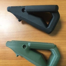 adaptable handle version 2 game airsoft foregrip hk 3d print model - Mito3D