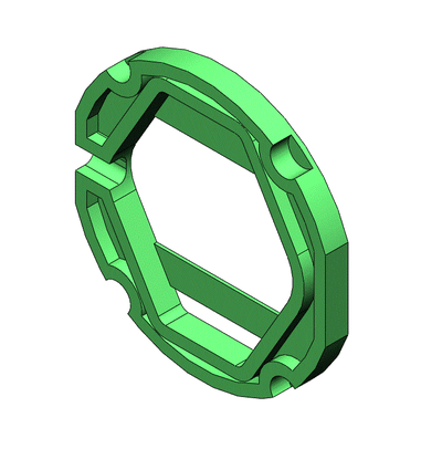 adaptador movimento cidadão casio joalheria reloj mecanismo 3d print model - Mito3D