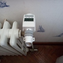 adaptation thermostatique tête radiateur robinet 3d print model - Mito3D