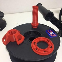 adaptör 3n3 bobin makara ender 2 profesyonel araç adaptörler bobinler makineler 3d 3d print model - Mito3D