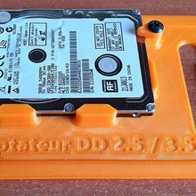 adattatore 2 5 3 gadget disque difficile hardware guidare HDD pollice ordinateur ssd 3d print model - Mito3D