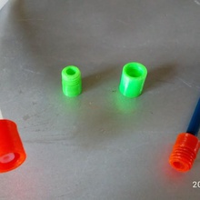 adapter ptfe tube tool connector printer filament 3d print model - Mito3D