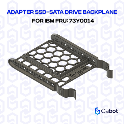 adaptateur ssd hdd sata conduire fond panier ibm outils toshiba pos 73y0014 déracinement aveugle épouse surepos 4800 e84 3d print model - Mito3D