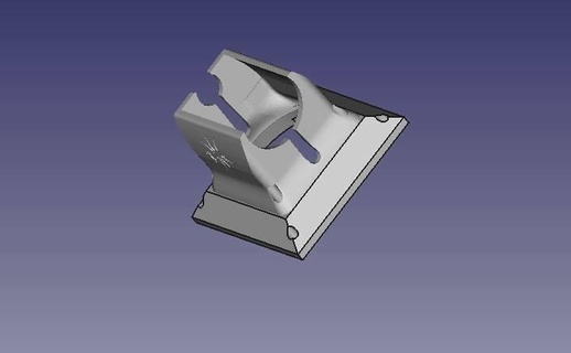 adaptador ai0 evo 30mm 40mm adaptateur verter apoyo ventilador 30 mm vers 3d impresión 3d print model - Mito3D