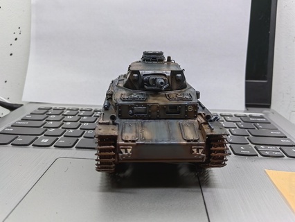 ajouter armure Panzer iv ausf allemand réservoirs modèle 3d print model - Mito3D